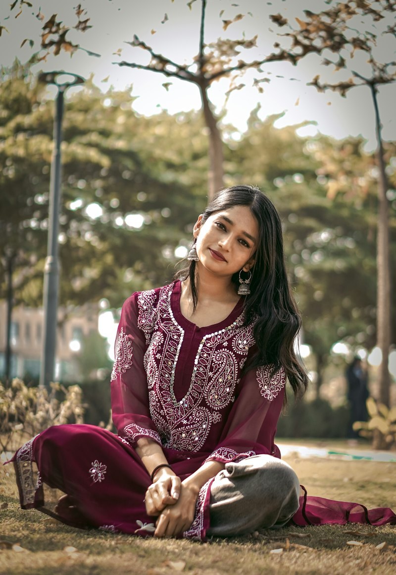 Malmal Straight Kurta 2 Piece Solid Malmal Suit in Peach